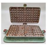 Arcade Cast Iron Toy Waffle Iron