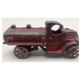 Cast Iron Mack "C-Cab" Gasoline Tanker Toy Truck