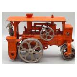 Hubley Huber Cast Iron Steam Roller Toy Tractor