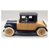 Arcade Cast Iron Dodge Coupe Toy Car w/Driver