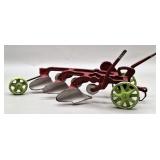 Vindex Toys Cast Iron Case 3-Bottom Plow