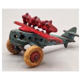 Hubley Cast Iron DO-X Toy Airplane