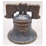 Cast Iron "Liberty Bell" Still Bank