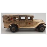 Arcade Cast Iron "City Ambulance" Toy Ambulance