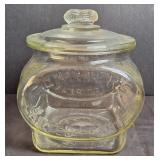 Planters Salted Peanuts Football Counter Jar