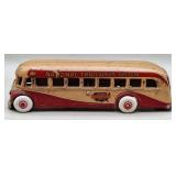 Arcade Cast Iron National Trailways System Toy
