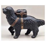A.C. Williams Cast Iron Saint Bernard Dog Bank