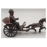 Cast Iron Horse-Drawn Doctor