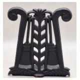 Grain and Tassel Cast Iron Bookend/Doorstop