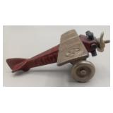 North & Judd ? Cast Iron "Lindy" Toy Airplane