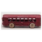 A.C. Williams Cast Iron "Twin Coach" Toy Bus