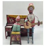Ferdinand Strauss Ham & Sam Minstrel Team Tin Toy