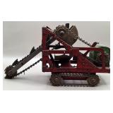 Kenton Toys Cast Iron Buckeye Ditcher Toy
