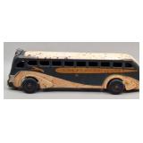 Arcade Greyhound Cast Iron Toy Bus