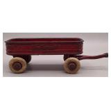 Kenton Toys Cast Iron "National" Red Toy Wagon