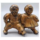 A.C. Williams Cast Iron "Campbell Kids" Still Bank