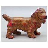 Hubley Cast Iron Cocker Spaniel Dog Paperweight
