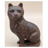 Arcade Cast Iron Seated Cat Still Bank