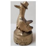 Hubley Cast Iron "Save For A Rainy Day Duck"