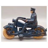 Cast Iron Policeman Motorcycle, Nicknamed "Fat