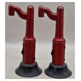 2 Tin-Type Light Post For Train Set