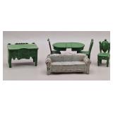 Kilgore Cast Iron Dollhouse Furniture