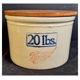 Red Wing Stoneware 20 lb. Butter Crock