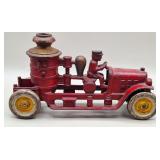Kenton Cast Iron Fire Pumper Toy Truck