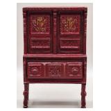 Arcade Cast Iron Dollhouse Dining Room Hutch