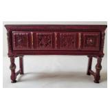 Arcade Cast Iron Dollhouse Sideboard Cabinet
