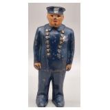 Arcade Cast Iron "Policeman" Still Bank