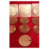 10 - Eisenhower Dollars