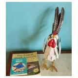 Bird watcher books & decor