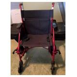 Lightweight, portable wheelchair