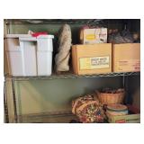 Sewing and crocheting items