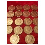 18 - Kennedy Bicentennial Half Dollars