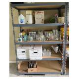 Medium duty shelving unit approx 6ï¿½x4ï¿½