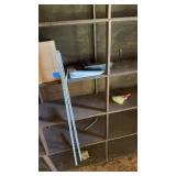 L-brackets to make shelves & runners