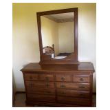 Kincaid 8 drawer dresser with mirror