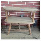 Wooden side table