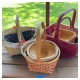 Assorted baskets
