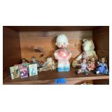Antique chalkware Kewpie doll