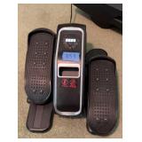 Cursor fitness seated stepper