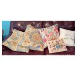 Throw pillows