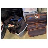 Jaguar luggage & misc purses and bags
