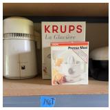 Miscellaneous shelf contents