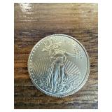 1/10th oz pure gold coin