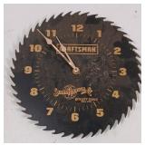 Saw Blade Clock