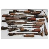 Wooden Handled Screwdrivers