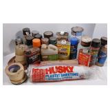 Painting Supplies and Paint